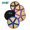 3 Inch Hydrid Tansition Polishing Pad Ceramic Bond Grinding Pad for Grinding Concrete Floor